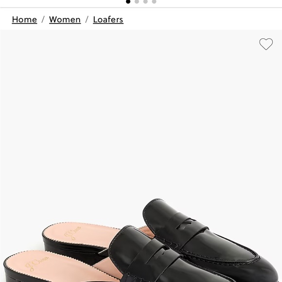 J CREW Academy penny-loafer mules in patent leather Classic Loafer Mule - Picture 12 of 13